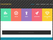Tablet Screenshot of chatgrupo.com